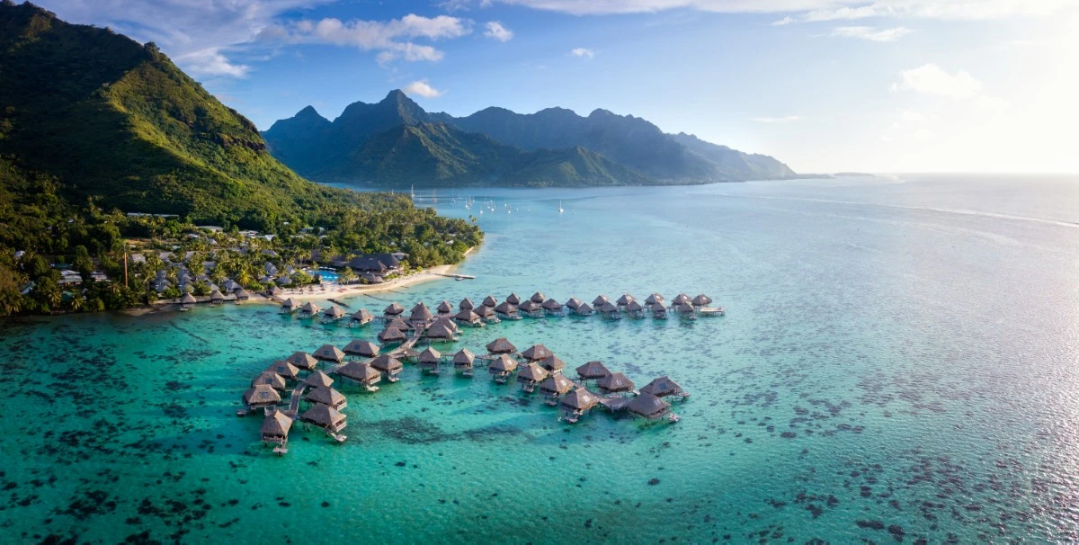Moorea Polinesia resort view Club Paradiso