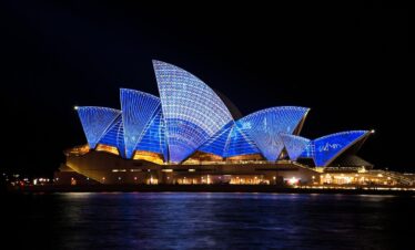 sydney opera house, building, architecture, illuminated, famous, tourist attraction, landmark, lightings, light show, night, evening, performing arts center, sydney harbour, port jackson, sydney, new south wales, australia, sydney, australia, australia, australia, australia, australia